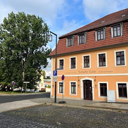 Pension Scharfe Ecke Hotell Görlitz Exteriör bild