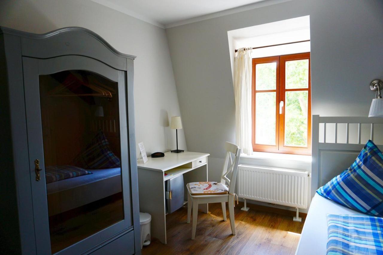 Pension Scharfe Ecke Hotell Görlitz Exteriör bild